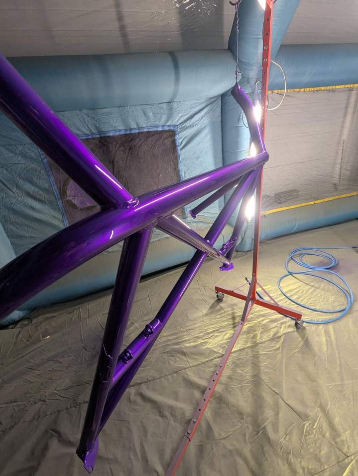 Préparation arceau voiture Pamiers